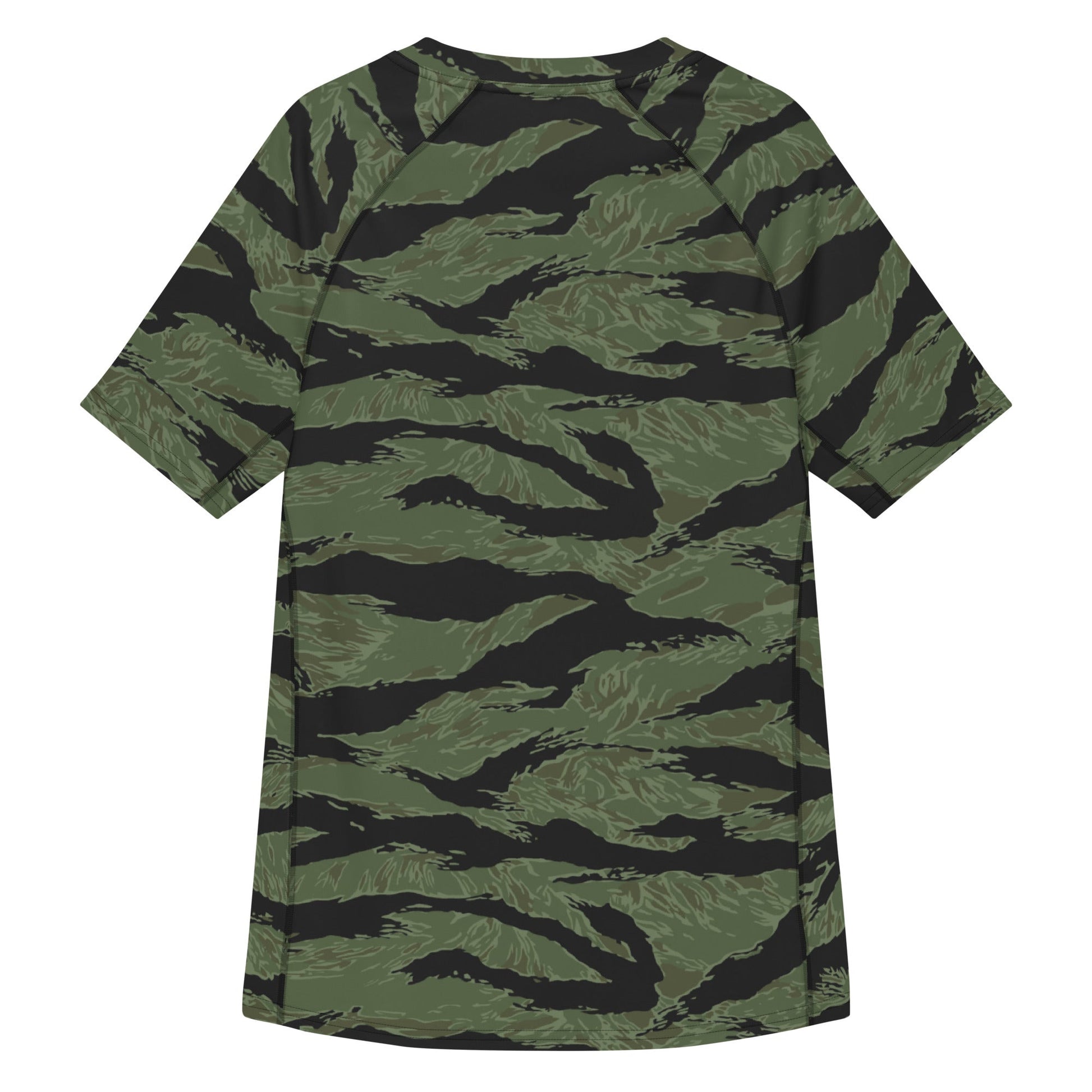 South Vietnamese ARVN Tiger Stripe CAMO Mens Short-Sleeve Rash Guard - Short-sleeve Guards