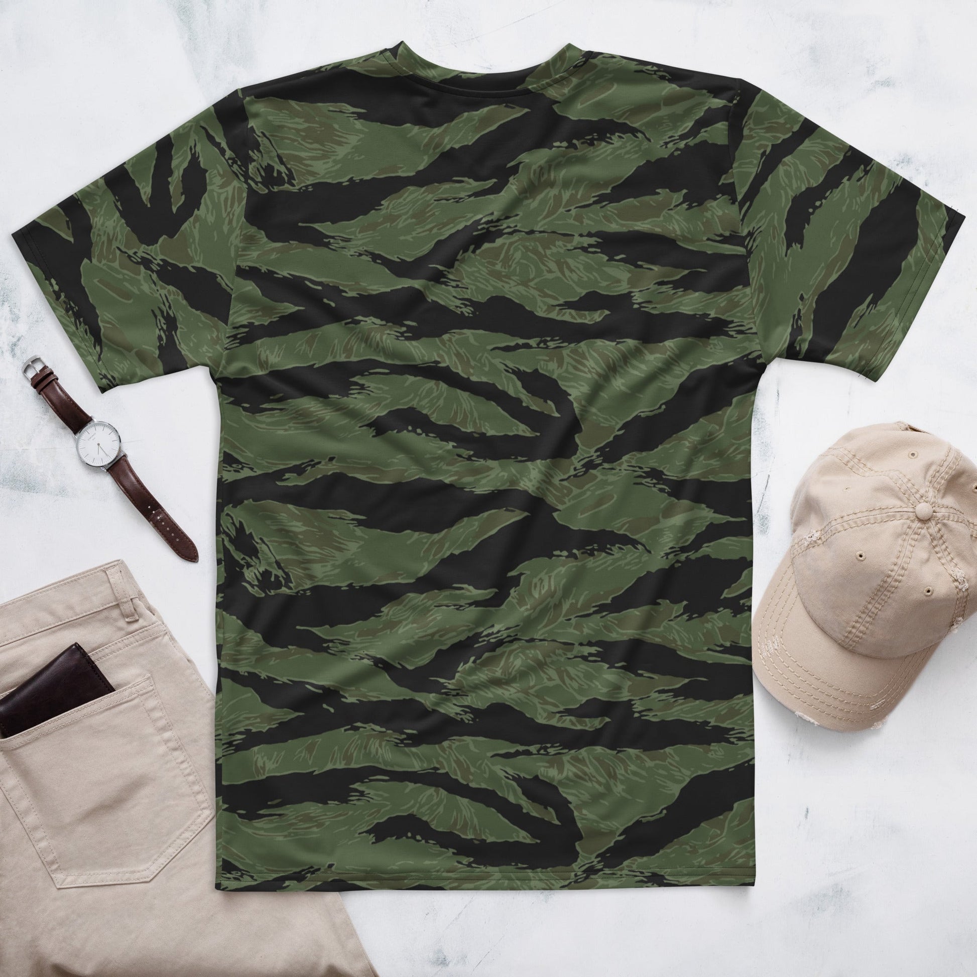 South Vietnamese ARVN Tiger Stripe CAMO Mens T-Shirt