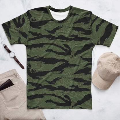 South Vietnamese ARVN Tiger Stripe CAMO Mens T-Shirt - XS
