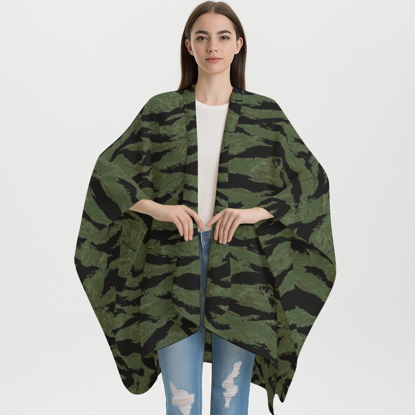 South Vietnamese ARVN Tiger Stripe CAMO Recon Wrap - M / White - Wraps