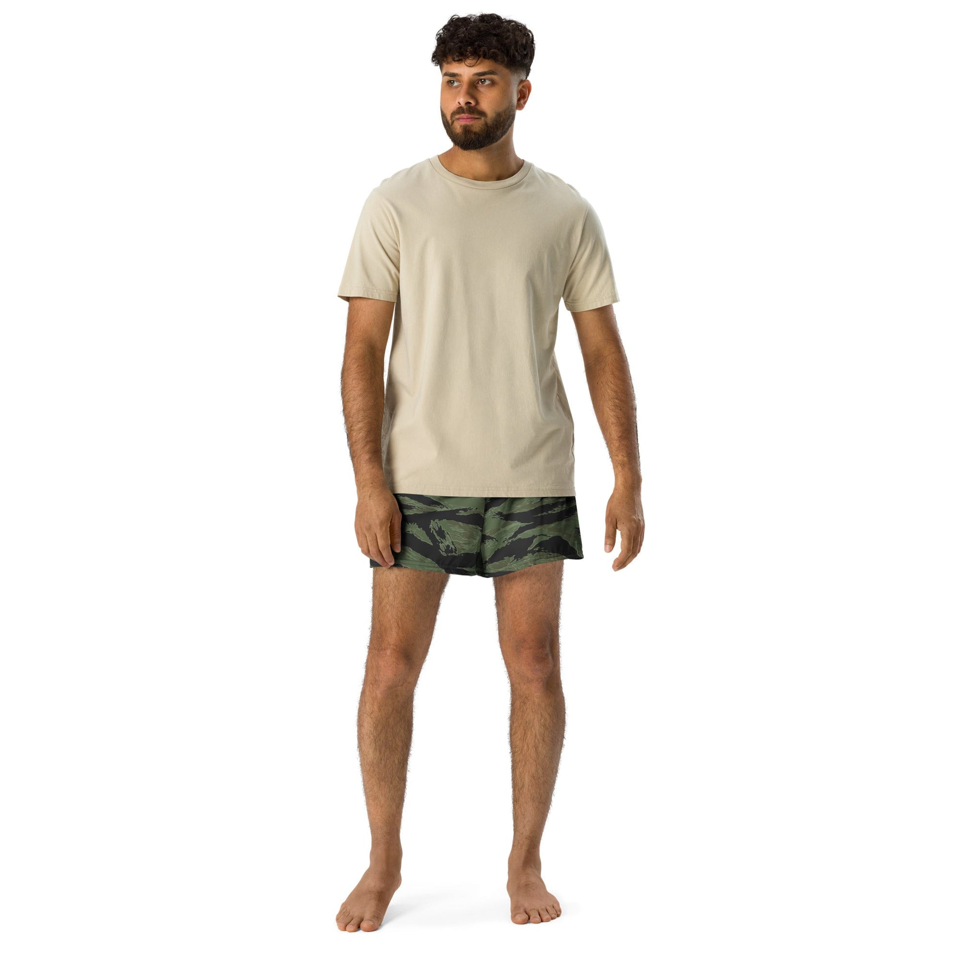South Vietnamese ARVN Tiger Stripe CAMO Unisex Athletic Shorts