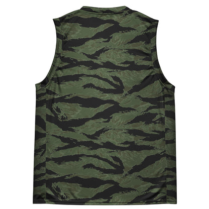 South Vietnamese ARVN Tiger Stripe CAMO unisex basketball jersey - Unisex Basketball Jersey