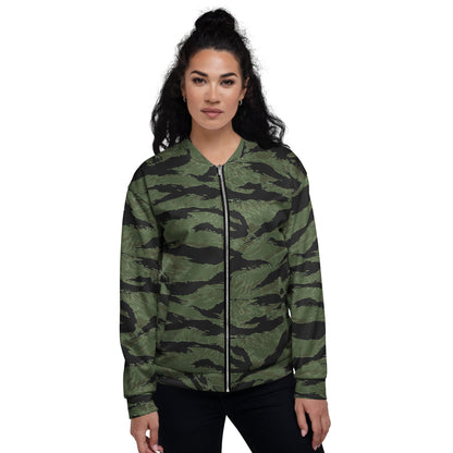 South Vietnamese ARVN Tiger Stripe CAMO Unisex Bomber Jacket - Jackets