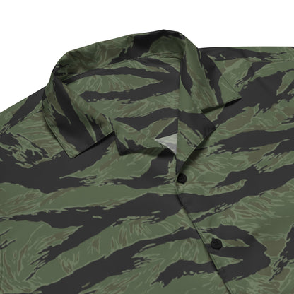 South Vietnamese ARVN Tiger Stripe CAMO Unisex button shirt - Button Shirts
