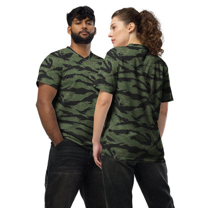South Vietnamese ARVN Tiger Stripe CAMO Unisex Sports Jersey - 2XS
