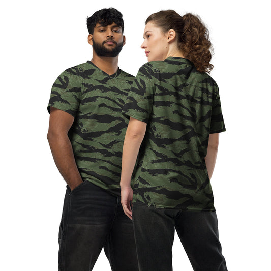 South Vietnamese ARVN Tiger Stripe CAMO Unisex Sports Jersey - 2XS