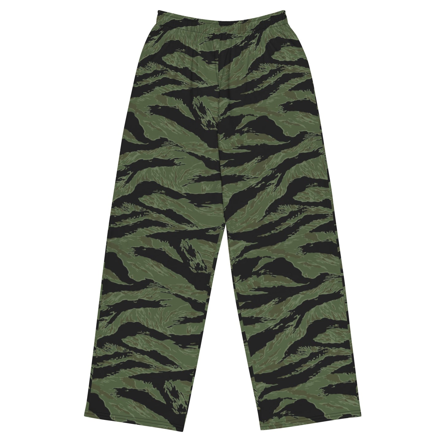 South Vietnamese ARVN Tiger Stripe CAMO unisex wide-leg pants - 2XS - Wide-leg Pants