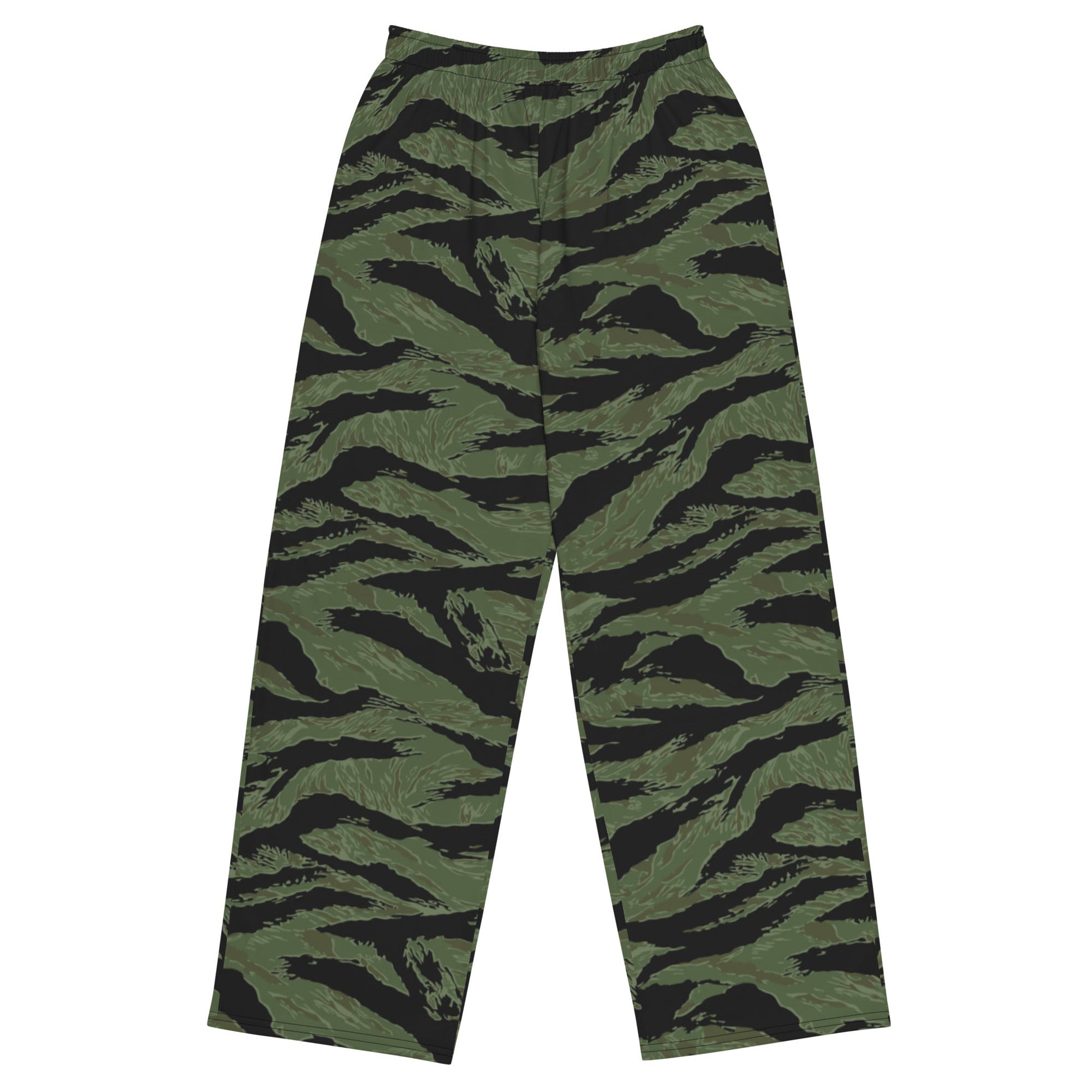 South Vietnamese ARVN Tiger Stripe CAMO unisex wide-leg pants - 2XS - Wide-leg Pants
