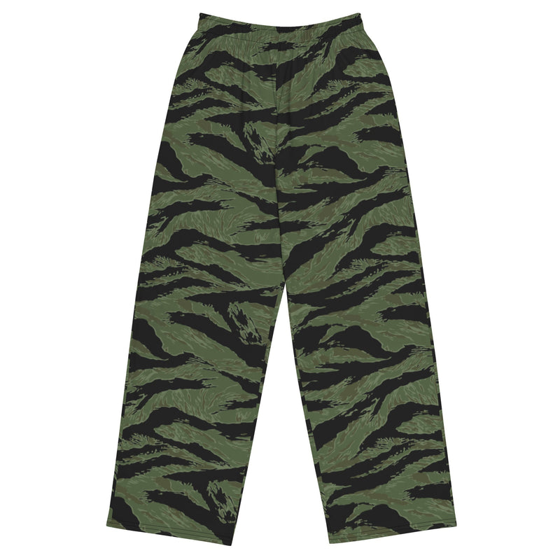 Tiger Stripe ARVN Ranger CAMO Unisex Wide-Leg Leisure Pants - 2XS - Pant