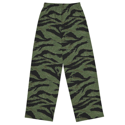 South Vietnamese ARVN Tiger Stripe CAMO unisex wide-leg pants - Wide-leg Pants