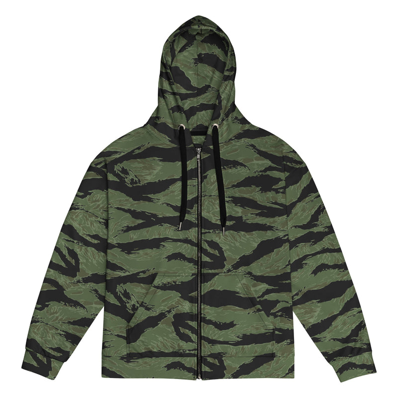 Tiger Stripe ARVN Ranger CAMO Unisex Zip Hoodie - 2XS