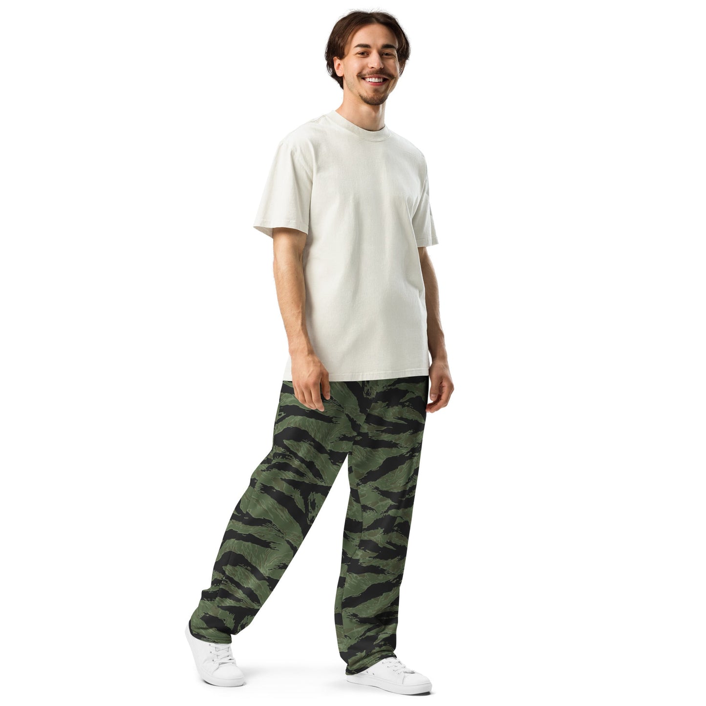 South Vietnamese ARVN Tiger Stripe CAMO Wide-leg joggers - Joggers