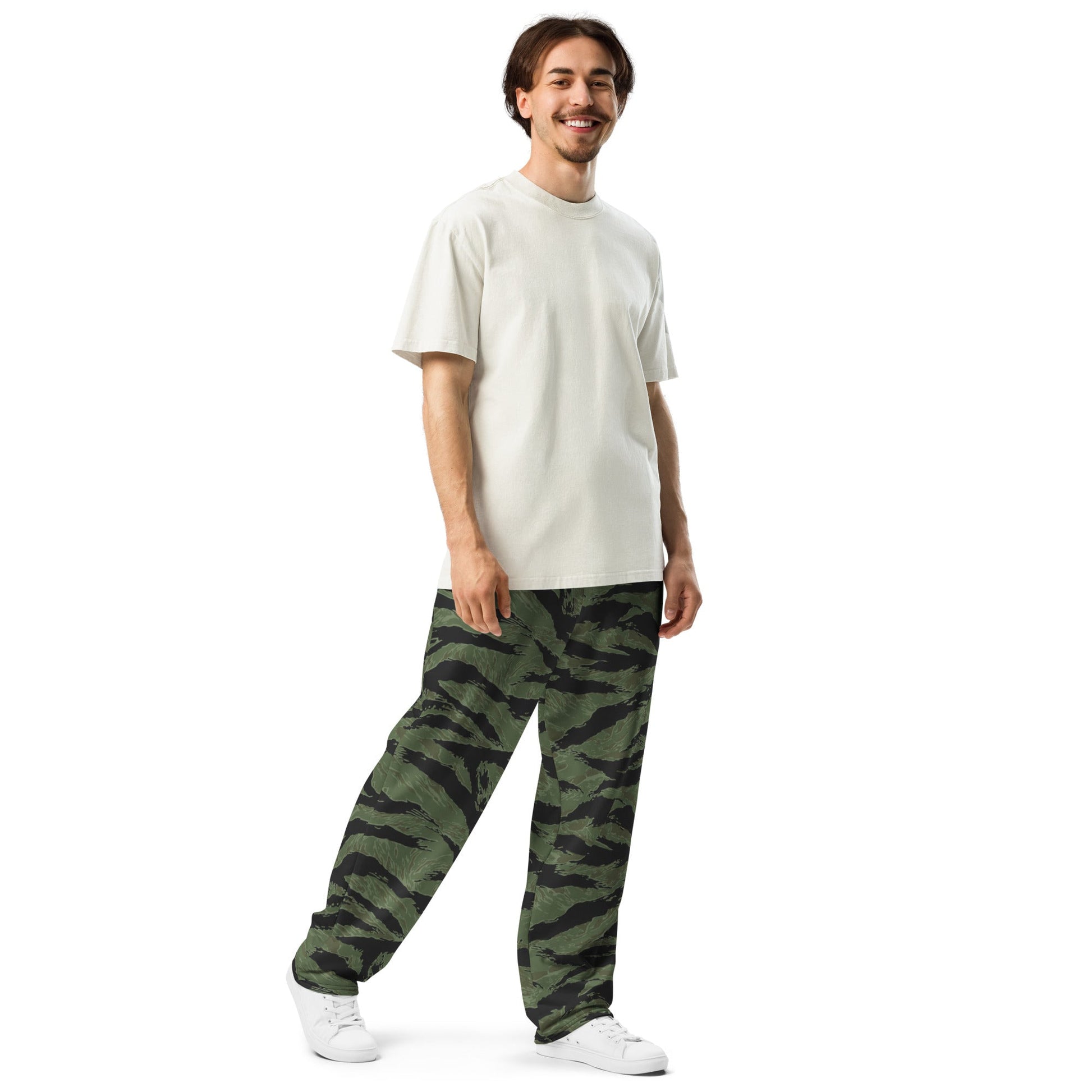 South Vietnamese ARVN Tiger Stripe CAMO Wide-leg joggers - Joggers