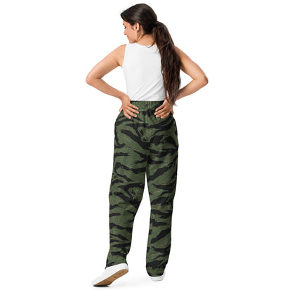 South Vietnamese ARVN Tiger Stripe CAMO Wide-leg joggers - Joggers