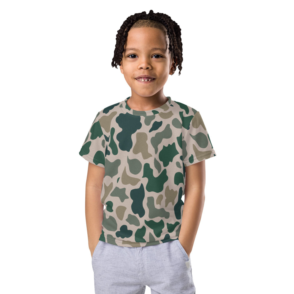 South Vietnamese Beo Gam (Duck Hunter) CAMO Kids crew neck t-shirt - 2T - Crew Neck T-shirt