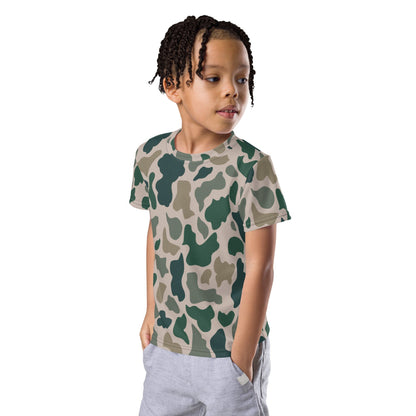 South Vietnamese Beo Gam (Duck Hunter) CAMO Kids crew neck t-shirt - Crew Neck T-shirt