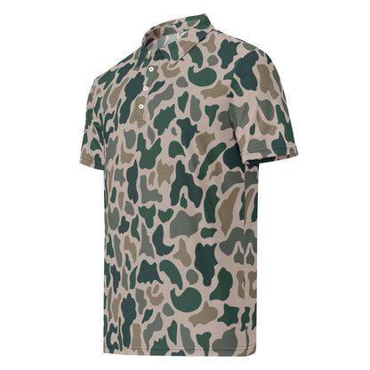 South Vietnamese Beo Gam (Duck Hunter) CAMO Men’s slim fit polo - Mens Slim Fit Polo