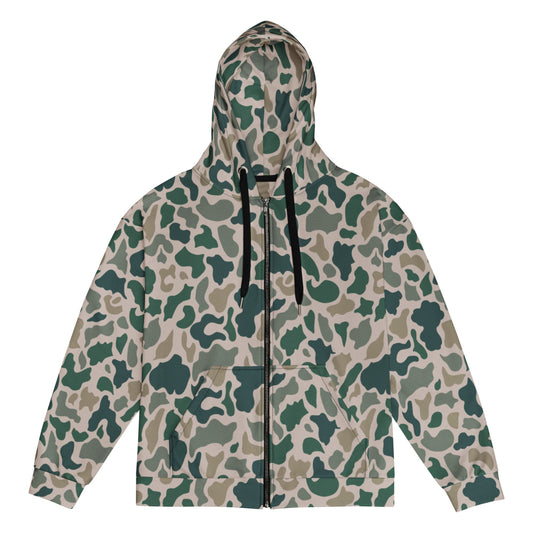 South Vietnamese Beo Gam (Duck Hunter) CAMO Unisex zip hoodie - 2XS - Zip Hoodie