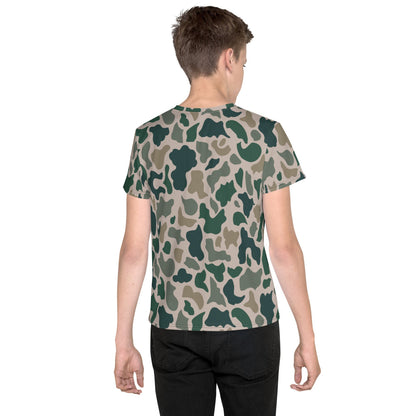 South Vietnamese Beo Gam (Duck Hunter) CAMO Youth crew neck t-shirt - Crew Neck T-shirt