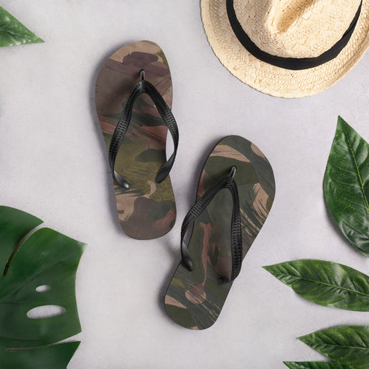 South Vietnamese DPM ARVN Airborne Brushstroke CAMO Flip-Flops