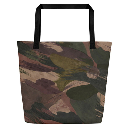 South Vietnamese DPM ARVN Airborne Brushstroke CAMO Large Tote Bag