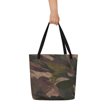 South Vietnamese DPM ARVN Airborne Brushstroke CAMO Large Tote Bag