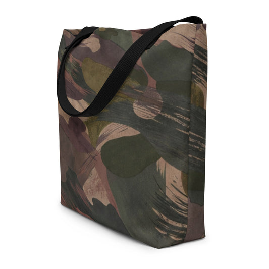 South Vietnamese DPM ARVN Airborne Brushstroke CAMO Large Tote Bag
