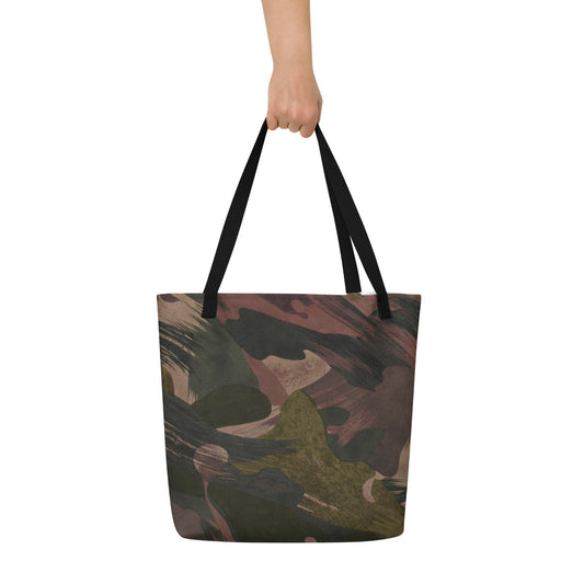 South Vietnamese DPM ARVN Airborne Brushstroke CAMO Large Tote Bag
