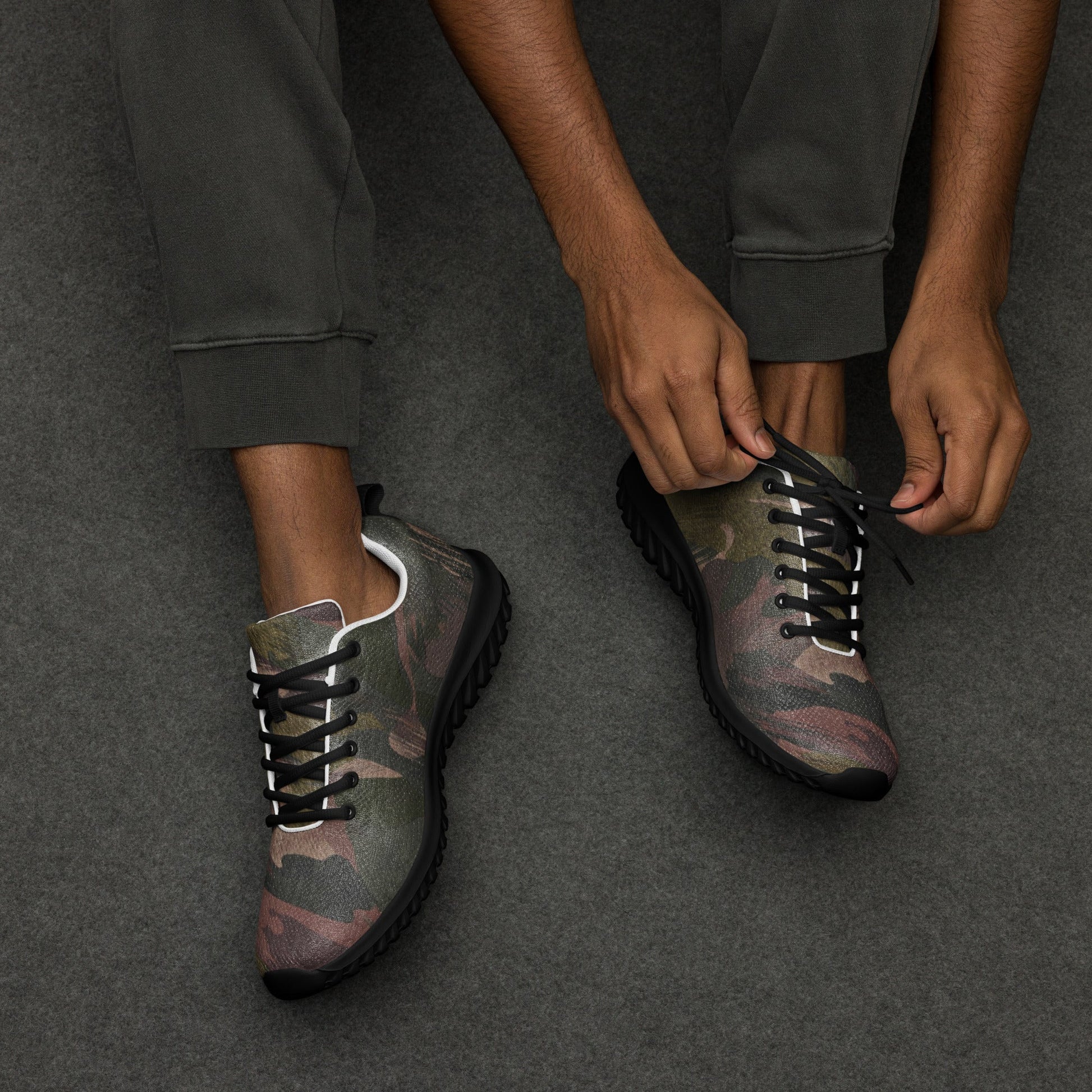 South Vietnamese DPM ARVN Airborne Brushstroke CAMO Mens Athletic Shoes