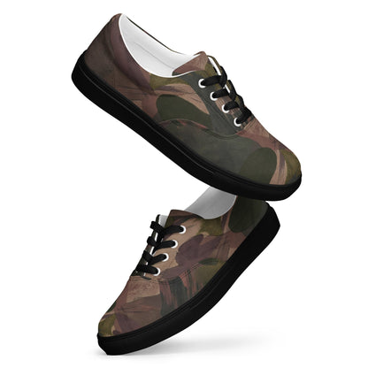 South Vietnamese DPM ARVN Airborne Brushstroke CAMO Mens Lace-Up Canvas Shoes - Lace-up