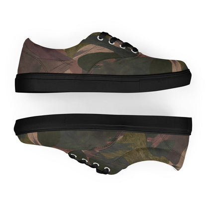 South Vietnamese DPM ARVN Airborne Brushstroke CAMO Mens Lace-Up Canvas Shoes - Lace-up