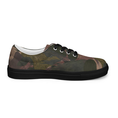South Vietnamese DPM ARVN Airborne Brushstroke CAMO Mens Lace-Up Canvas Shoes - Lace-up