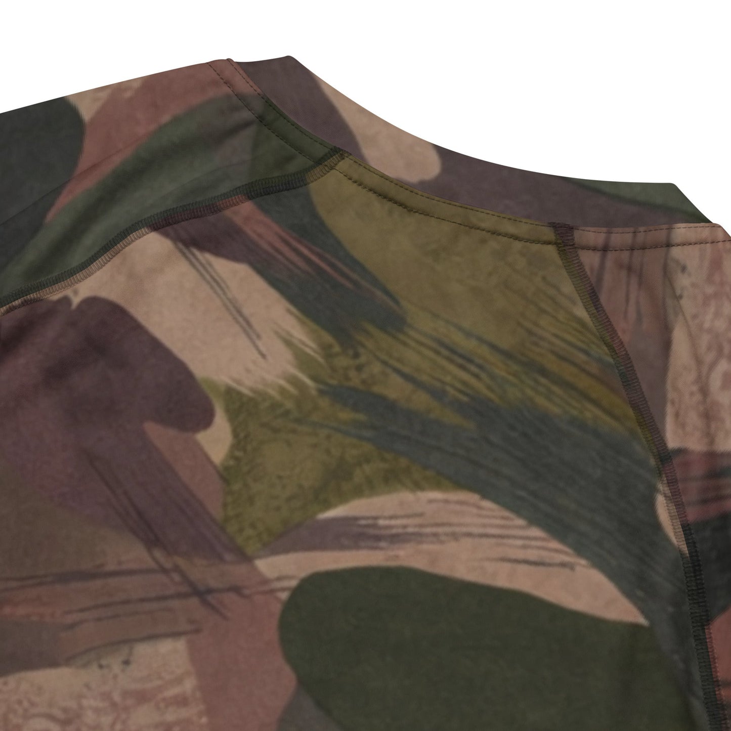 South Vietnamese DPM ARVN Airborne Brushstroke CAMO Mens Short-Sleeve Rash Guard