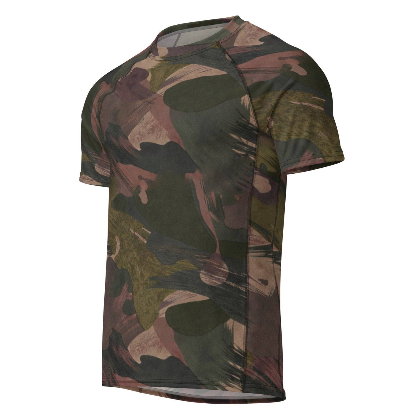 South Vietnamese DPM ARVN Airborne Brushstroke CAMO Mens Short-Sleeve Rash Guard
