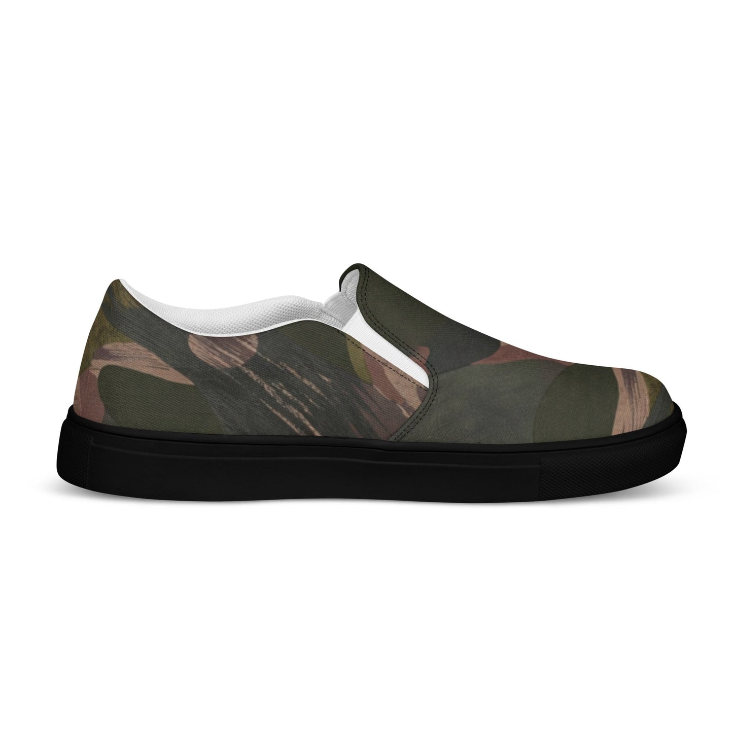 South Vietnamese DPM ARVN Airborne Brushstroke CAMO Mens Slip-On Canvas Shoes