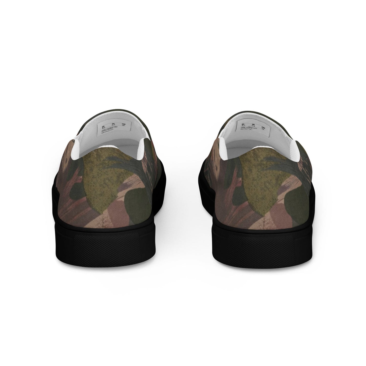 South Vietnamese DPM ARVN Airborne Brushstroke CAMO Mens Slip-On Canvas Shoes