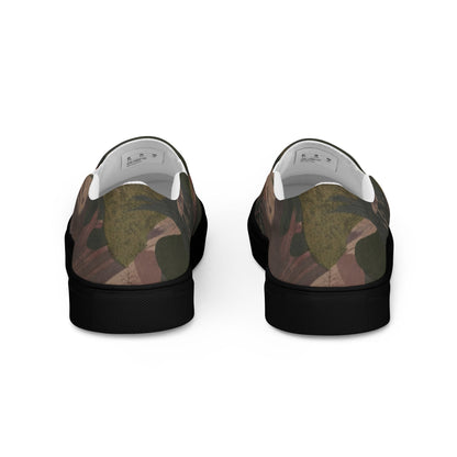 South Vietnamese DPM ARVN Airborne Brushstroke CAMO Mens Slip-On Canvas Shoes