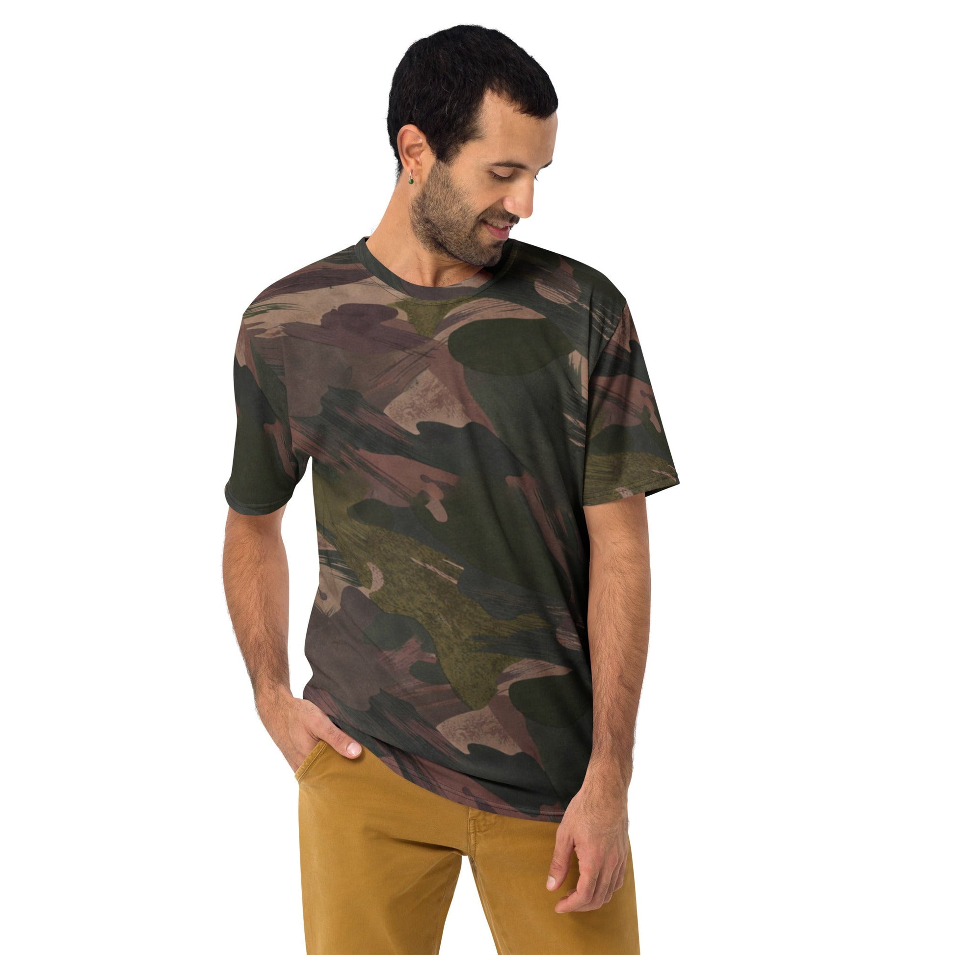 South Vietnamese DPM ARVN Airborne Brushstroke CAMO Mens T-Shirt