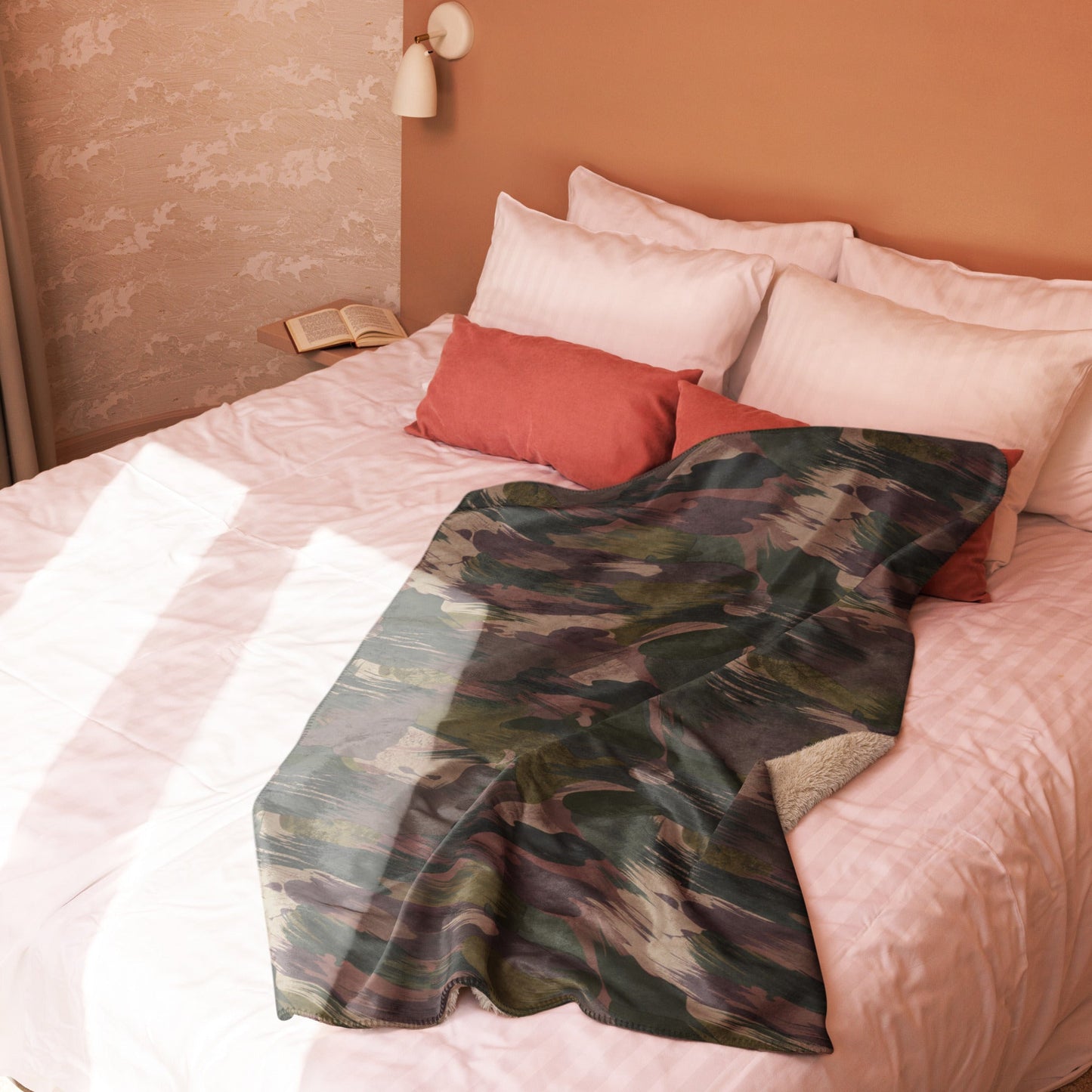 South Vietnamese DPM ARVN Airborne Brushstroke CAMO Sherpa Blanket