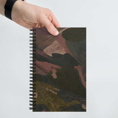 South Vietnamese DPM ARVN Airborne Brushstroke CAMO Spiral Notebook
