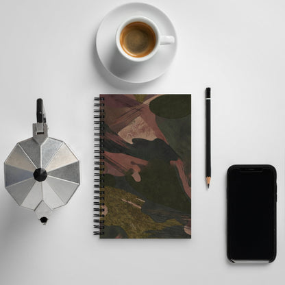 South Vietnamese DPM ARVN Airborne Brushstroke CAMO Spiral Notebook