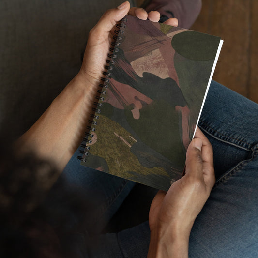 South Vietnamese DPM ARVN Airborne Brushstroke CAMO Spiral Notebook