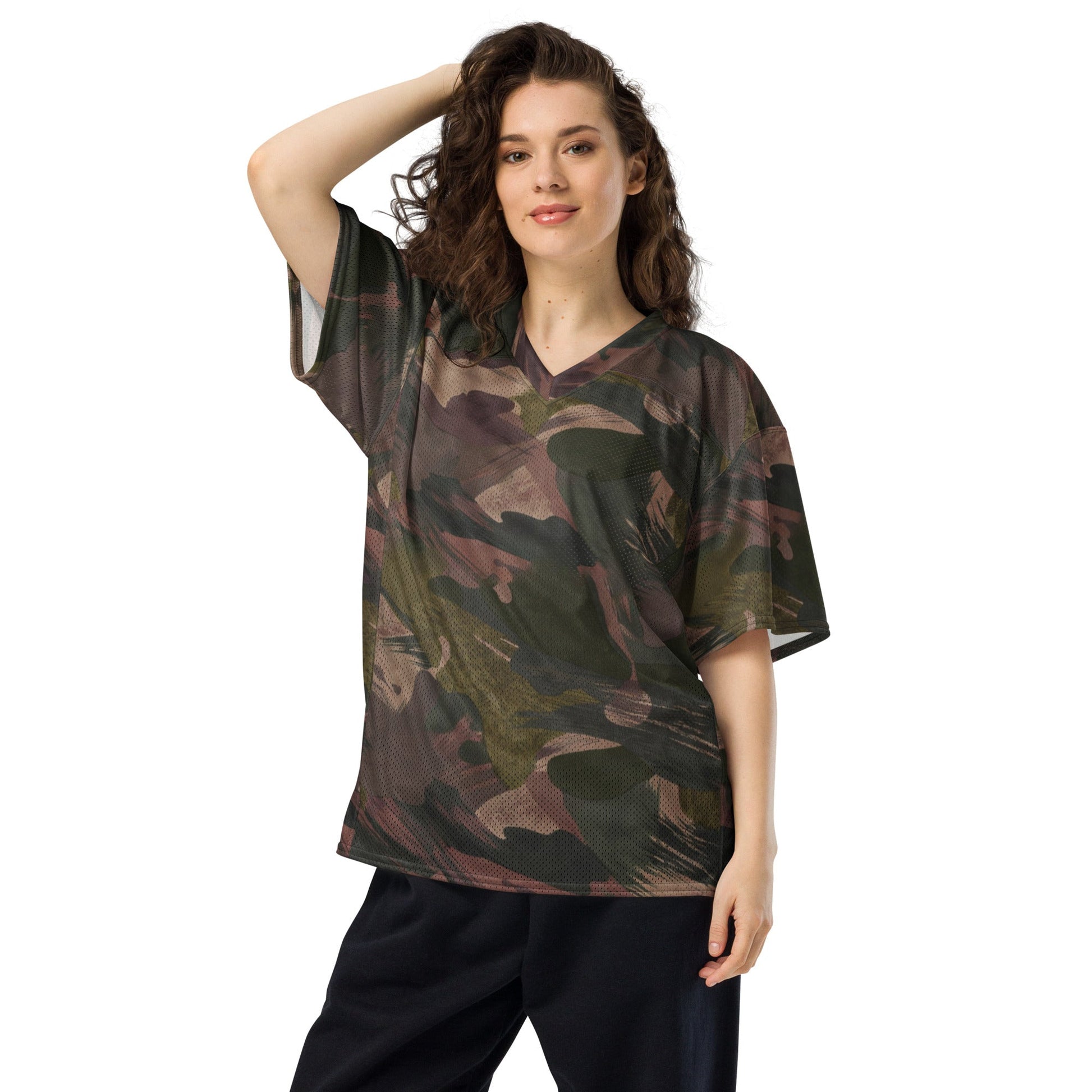 South Vietnamese DPM ARVN Airborne Brushstroke CAMO Unisex American Football Jersey