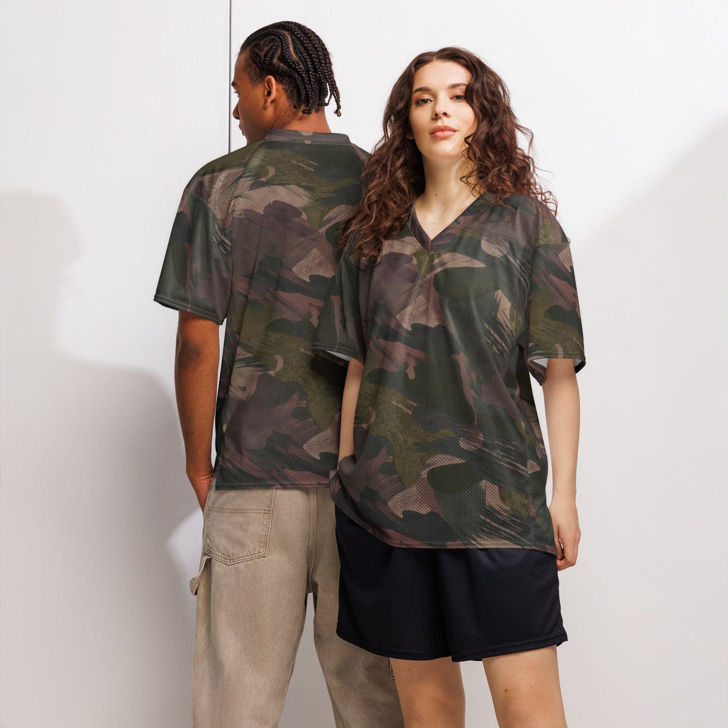 South Vietnamese DPM ARVN Airborne Brushstroke CAMO Unisex American Football Jersey