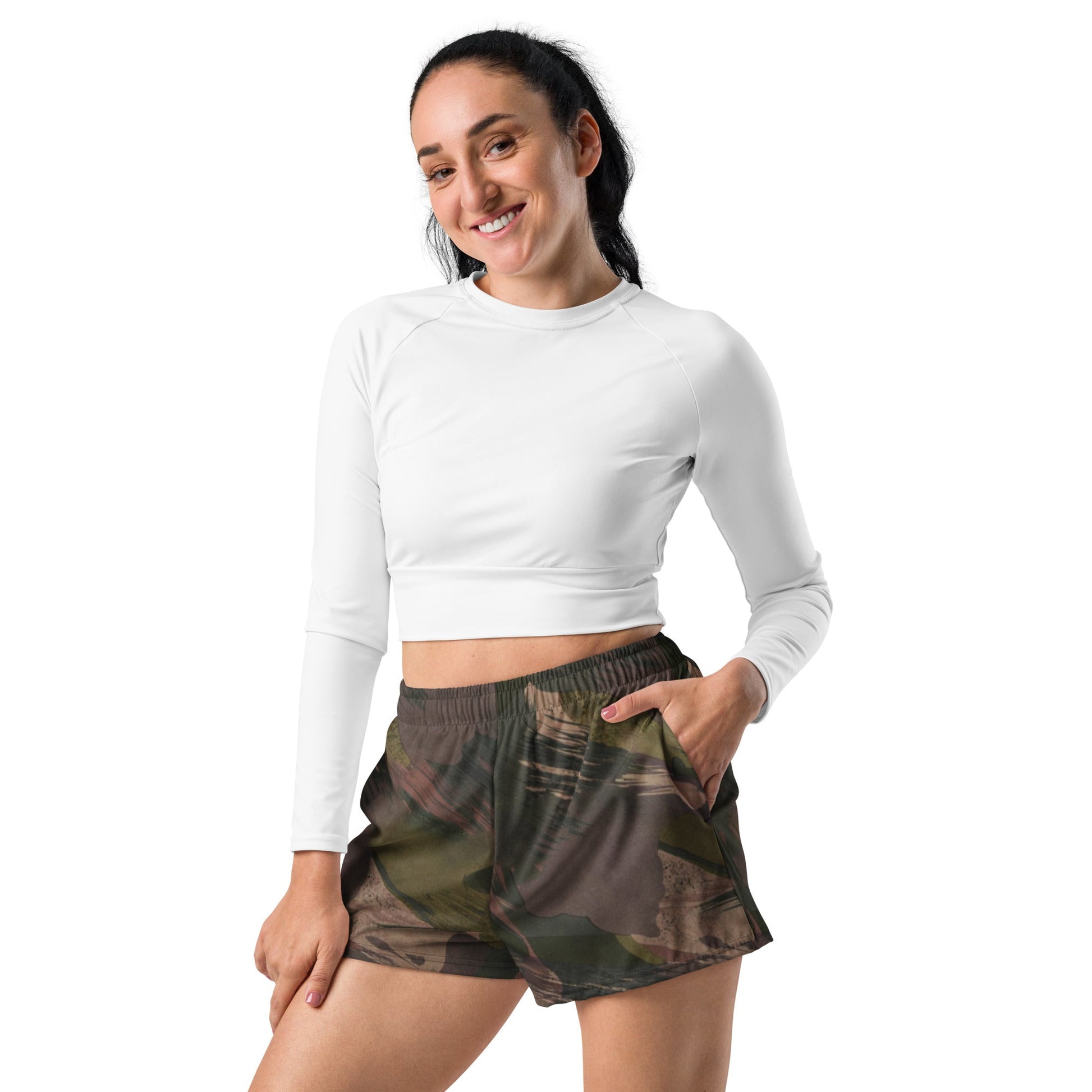 South Vietnamese DPM ARVN Airborne Brushstroke CAMO Unisex Athletic Shorts
