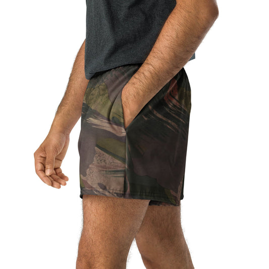 South Vietnamese DPM ARVN Airborne Brushstroke CAMO Unisex Athletic Shorts - XS