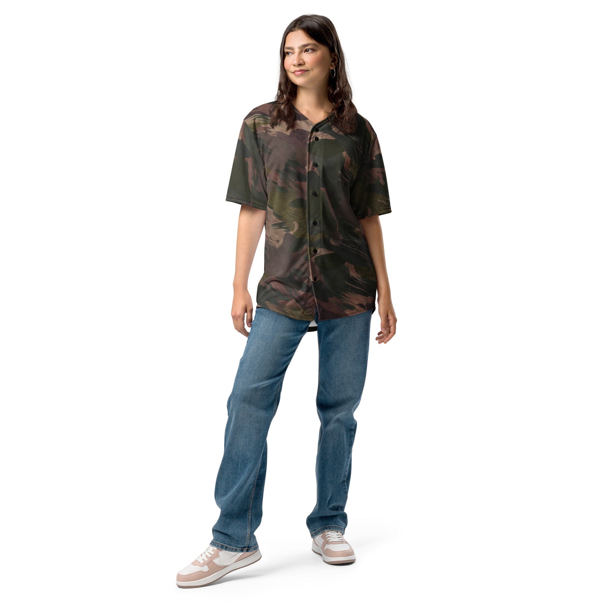 South Vietnamese DPM ARVN Airborne Brushstroke CAMO Unisex Baseball Jersey