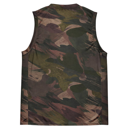 South Vietnamese DPM ARVN Airborne Brushstroke CAMO Unisex Basketball Jersey