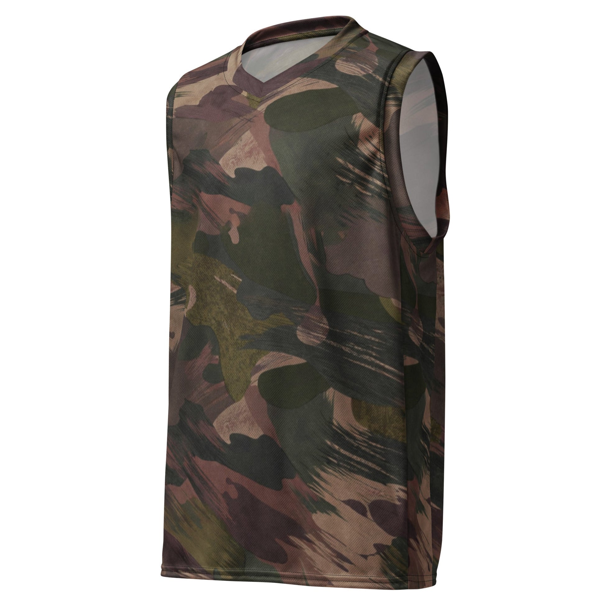 South Vietnamese DPM ARVN Airborne Brushstroke CAMO Unisex Basketball Jersey