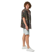 Brushstroke ARVN Airborne CAMO Unisex Short-Sleeve Button Shirt - Button-Up